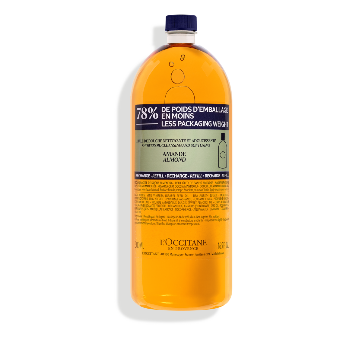 Almond Shower Oil Refill
