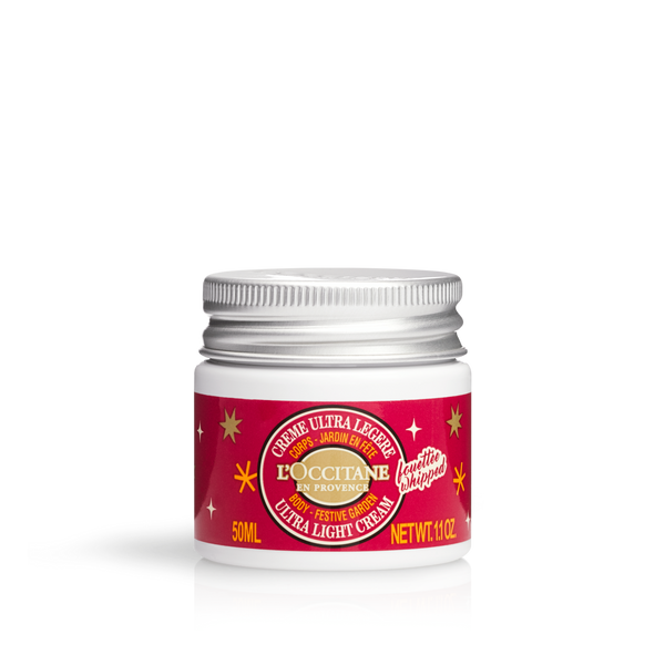 Shea Festive Garden Ultra Light Body Cream 50Ml Limited Edition