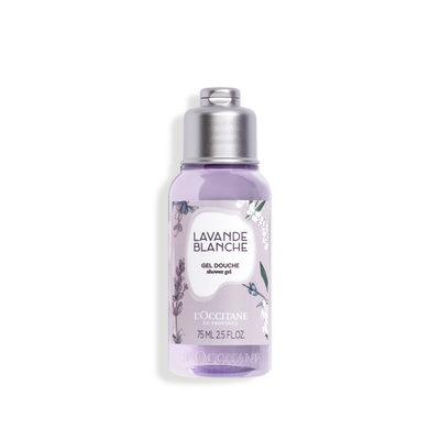 White Lavender Shower Gel (Travel Sizes 75ml)