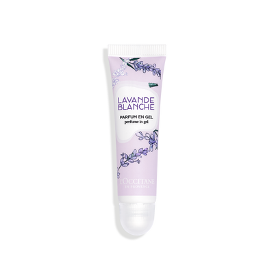 White Lavender Perfume in Gel (travel size 10ml)