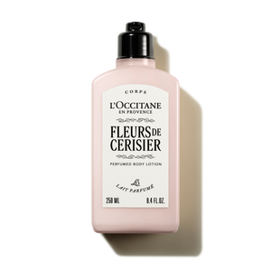 Fleurs de Cerisier perfumed body lotion