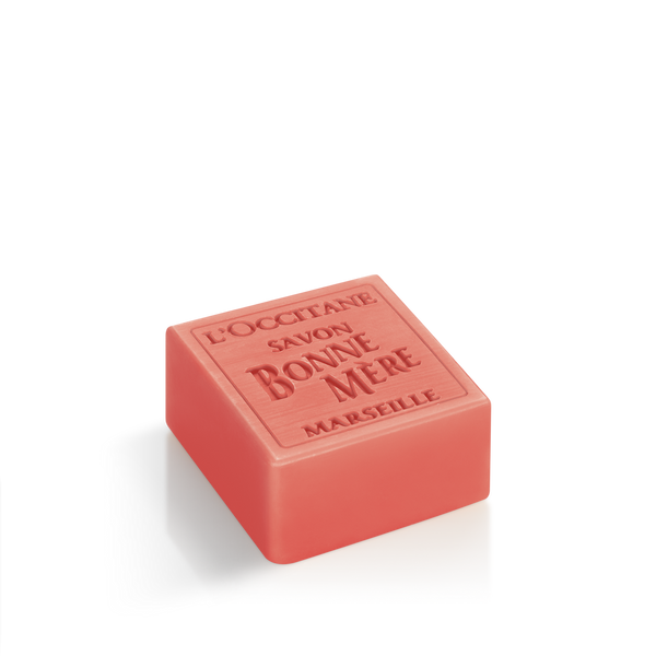 Bonne Mère Rhubarb & Basil Soap