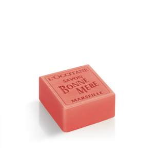 Bonne Mère Rhubarb & Basil Soap