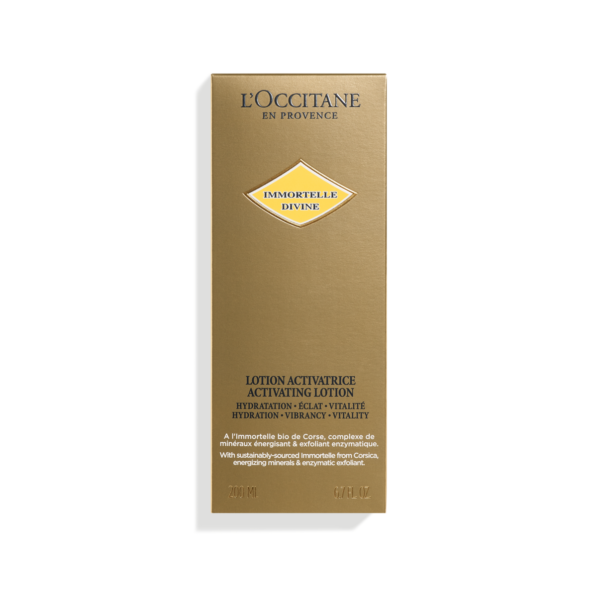 Immortelle Divine Activating Lotion