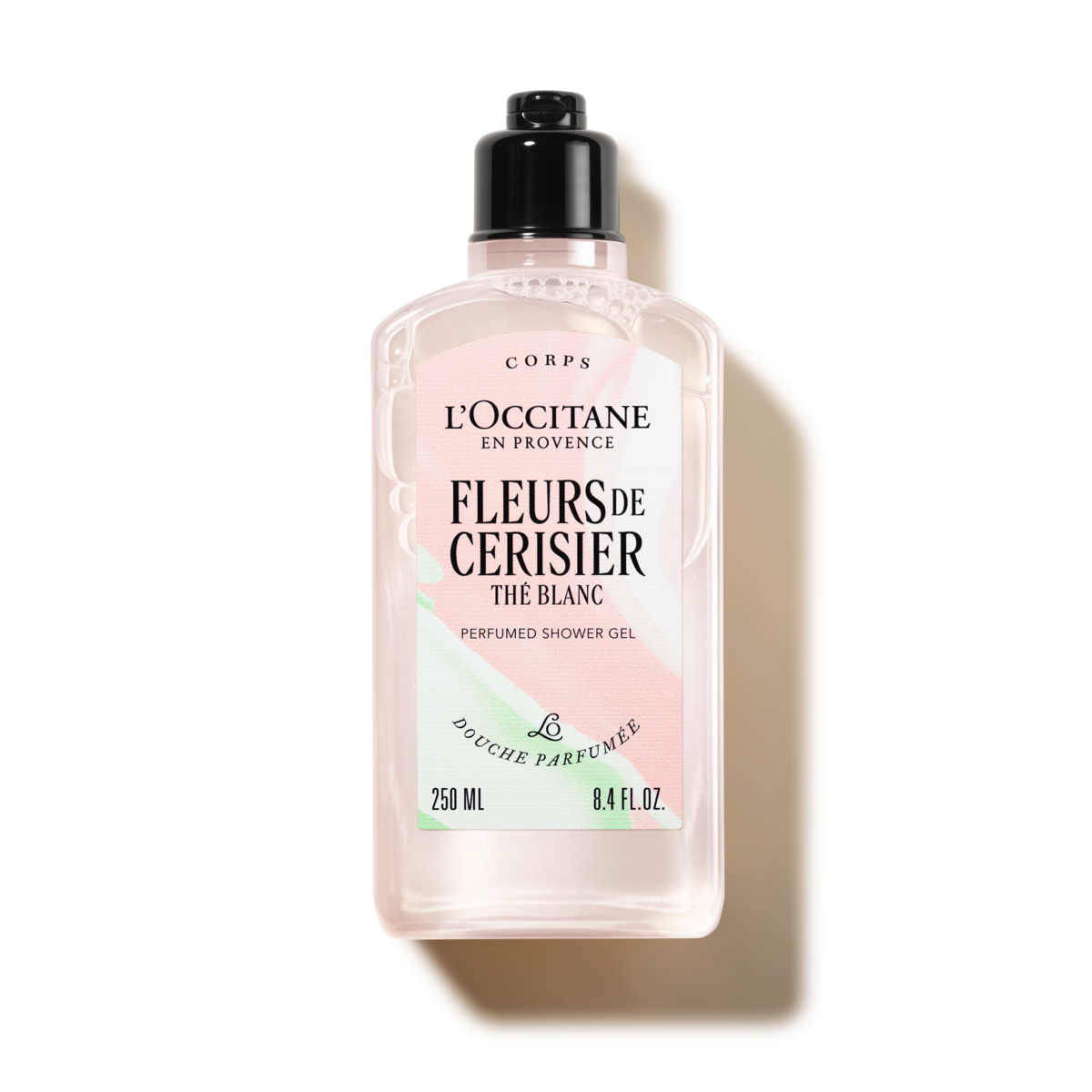 Fleurs de Cerisier Thé Blanc perfumed shower gel 
