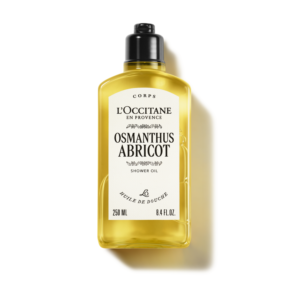 Osmanthus Abricot shower oil