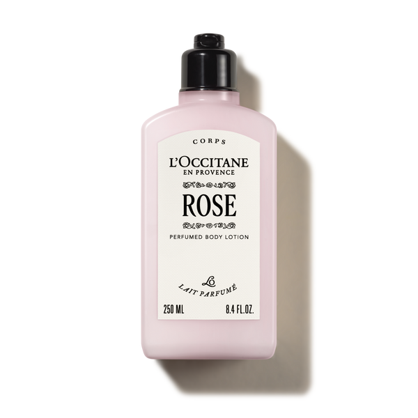 Rose perfumed body lotion