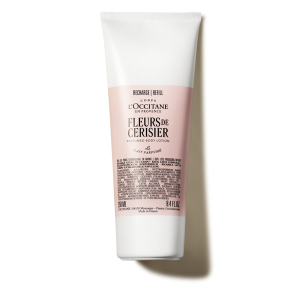 Fleurs de Cerisier perfumed body lotion refill