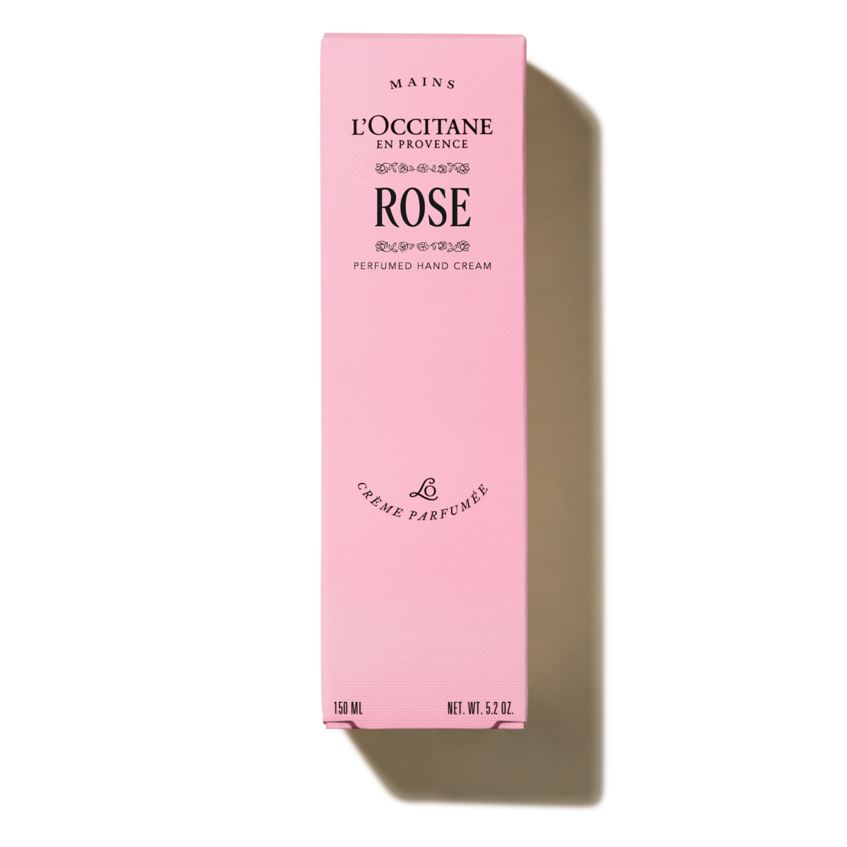 Rose perfumed hand cream