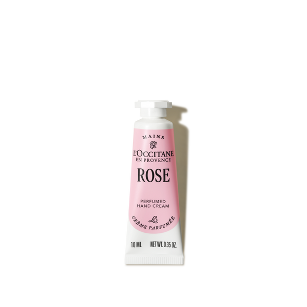 Rose perfumed hand cream